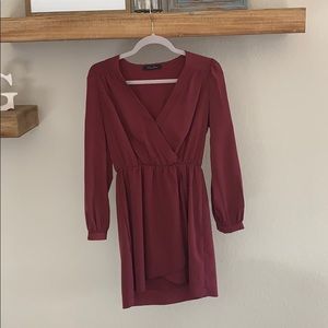 Maroon Dress